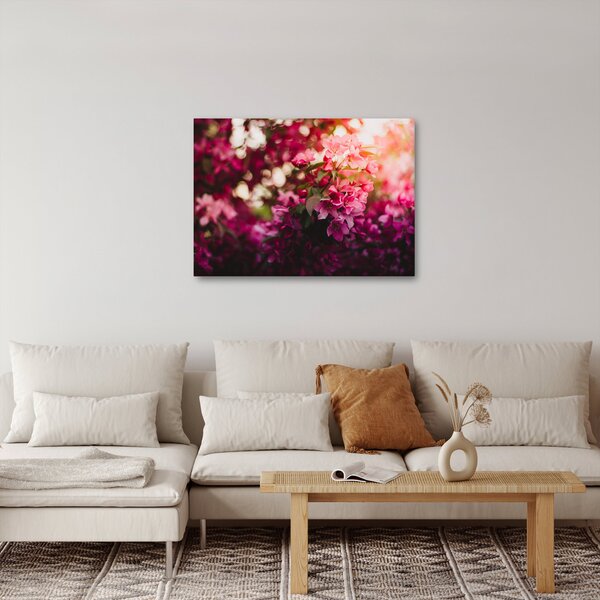 Slika cvijetova procvalog grma (70x50 cm)