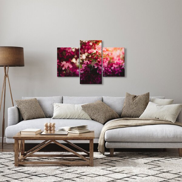 Slika cvijetova procvalog grma (90x60 cm)