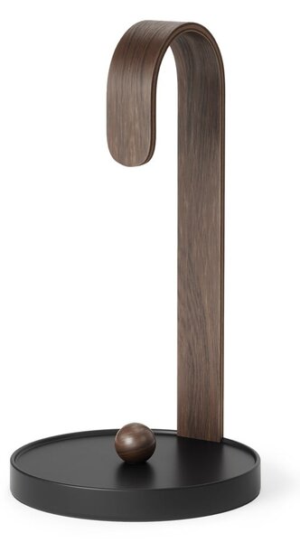 Crni drveni stalak za papirnate ručnike ø 17 cm Bellwood – Umbra