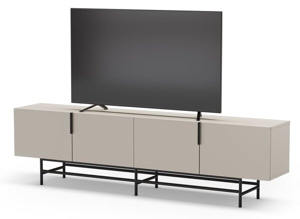 Krem TV komoda 200x54,5 cm Eldia – Marckeric