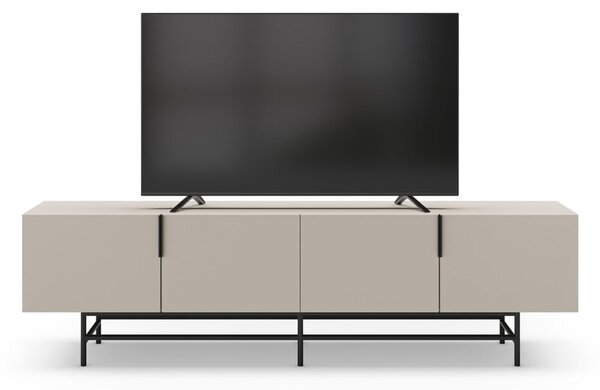 Krem TV komoda 200x54,5 cm Eldia – Marckeric