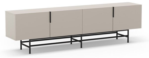 Krem TV komoda 200x54,5 cm Eldia – Marckeric
