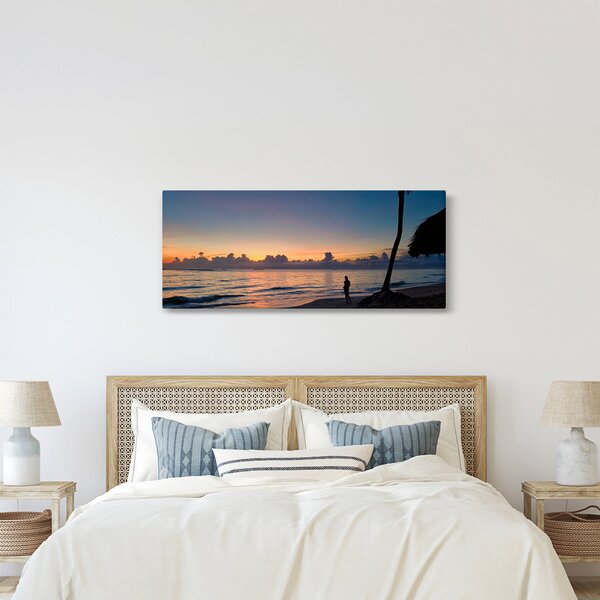 Slika žene na plaži (120x50 cm)