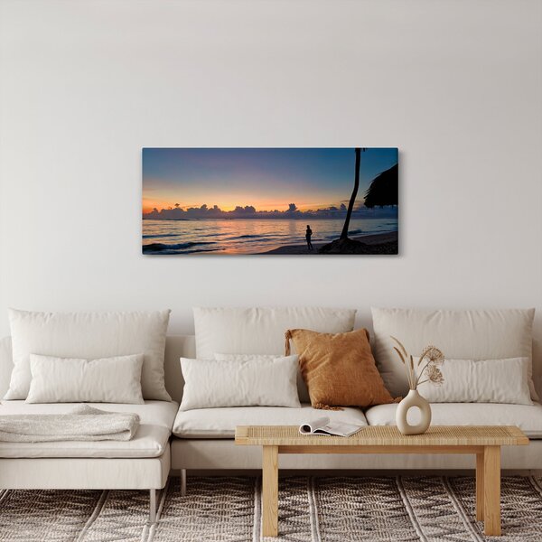 Slika žene na plaži (120x50 cm)