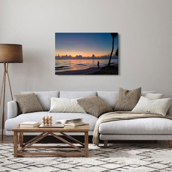 Slika žene na plaži (90x60 cm)