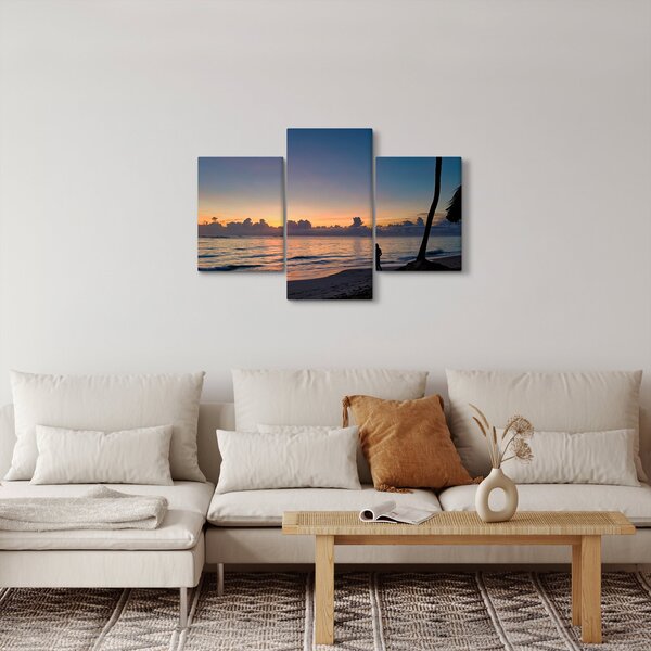 Slika žene na plaži (90x60 cm)