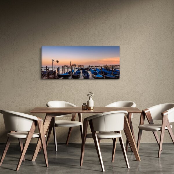 Slika - talijanske gondole (120x50 cm)