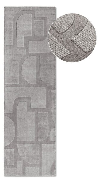 Siva ručno rađena vunenia staza 80x250 cm Alexis – Villeroy&Boch