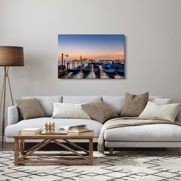 Slika - talijanske gondole (90x60 cm)