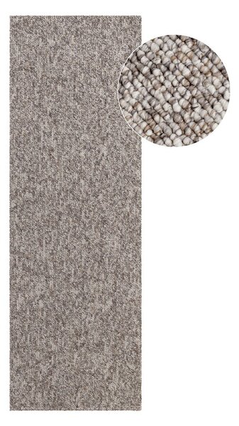 Siva periva staza 80x240 cm Rocco Taupe – Elle Decoration