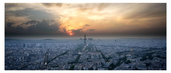 Slika - Pariz odozgo (120x50 cm)