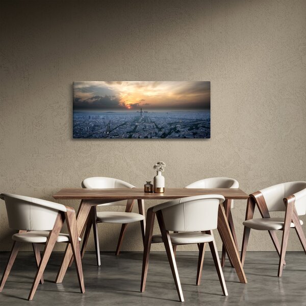 Slika - Pariz odozgo (120x50 cm)