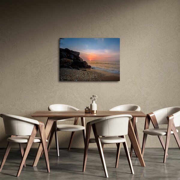 Slika zalaska sunca na plaži (70x50 cm)