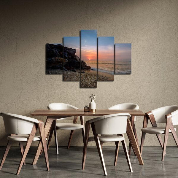Slika zalaska sunca na plaži (150x105 cm)
