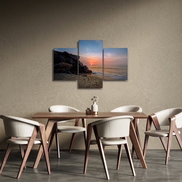 Slika zalaska sunca na plaži (90x60 cm)