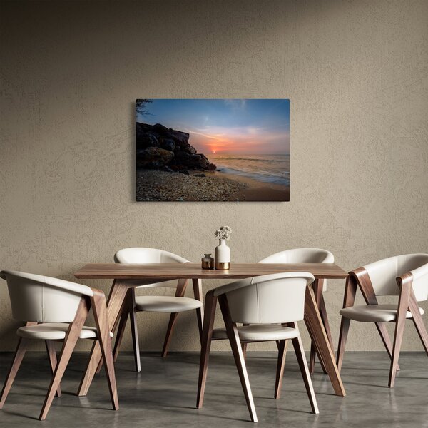 Slika zalaska sunca na plaži (90x60 cm)