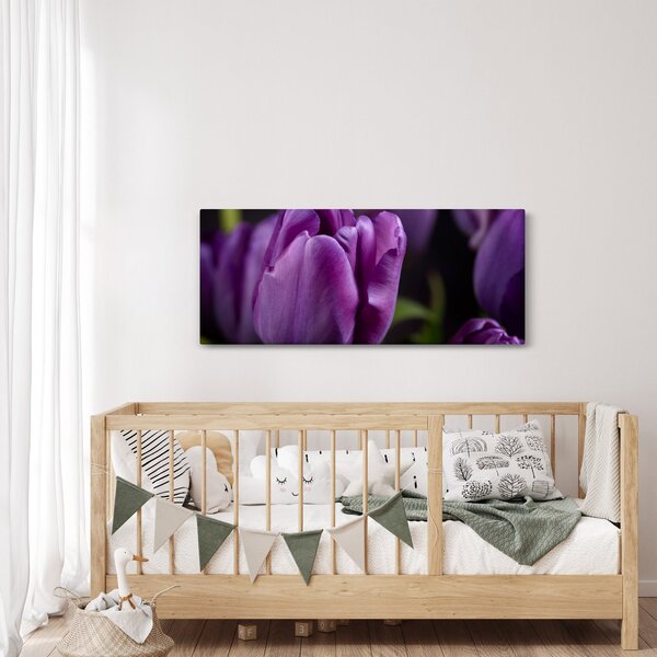 Slika cvjetova tulipana (120x50 cm)