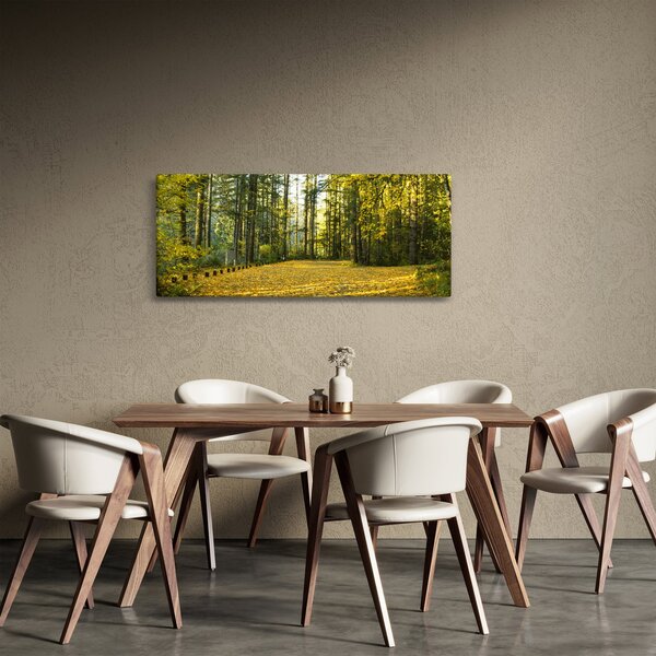 Slika - šuma u jesen (120x50 cm)
