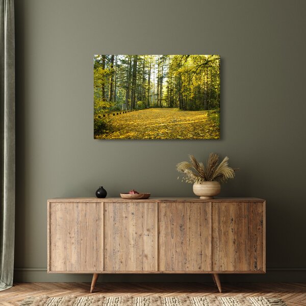 Slika - šuma u jesen (90x60 cm)