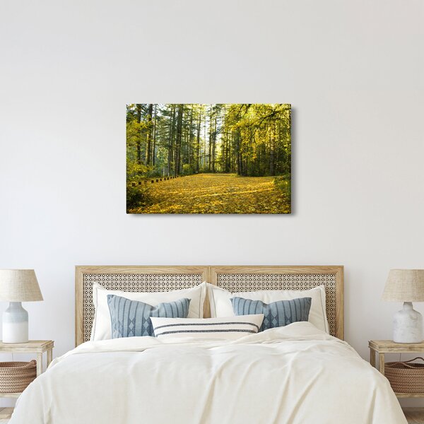 Slika - šuma u jesen (90x60 cm)