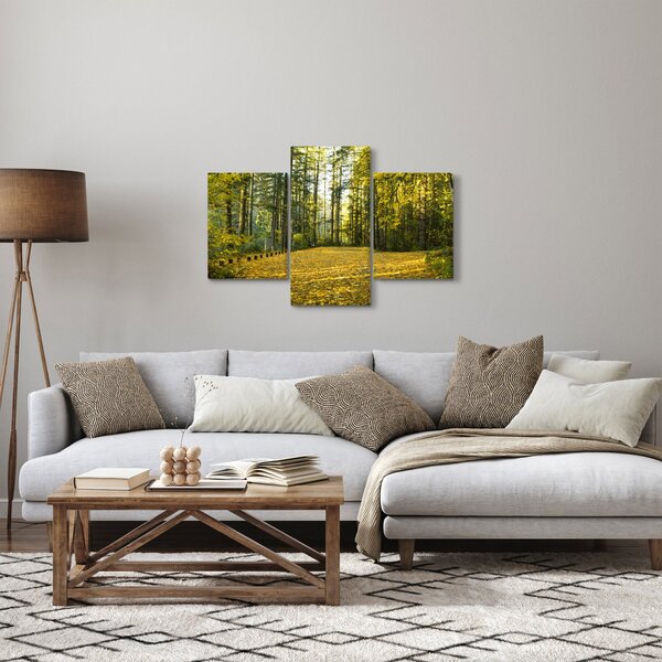Slika - šuma u jesen (90x60 cm)