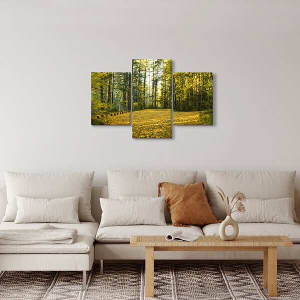 Slika - šuma u jesen (90x60 cm)