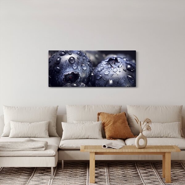 Slika voća s kapima vode (120x50 cm)