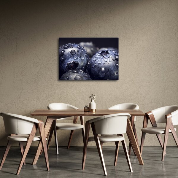 Slika voća s kapima vode (70x50 cm)