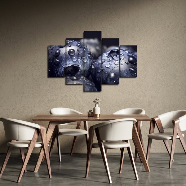 Slika voća s kapima vode (150x105 cm)