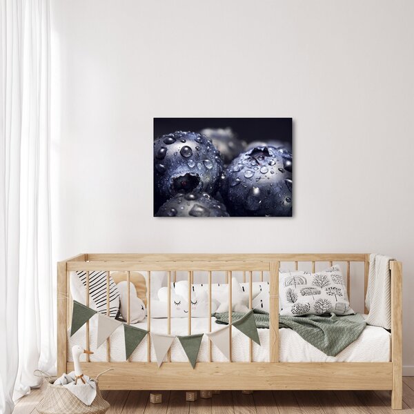 Slika voća s kapima vode (70x50 cm)