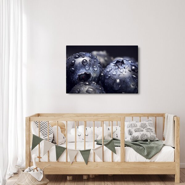 Slika voća s kapima vode (90x60 cm)