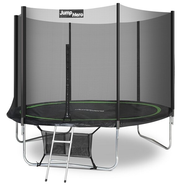 Vrtni trampolin s vanjskom mrežom 305 cm Jump Hero 10FT