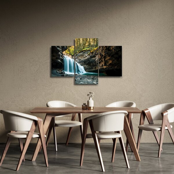 Slika šumskog vodopada (90x60 cm)