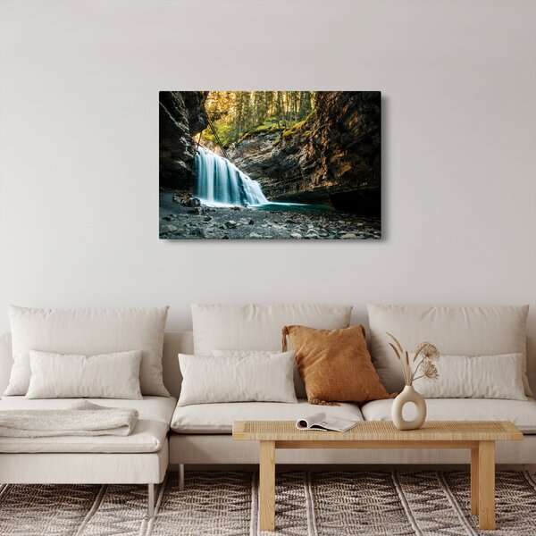Slika šumskog vodopada (90x60 cm)