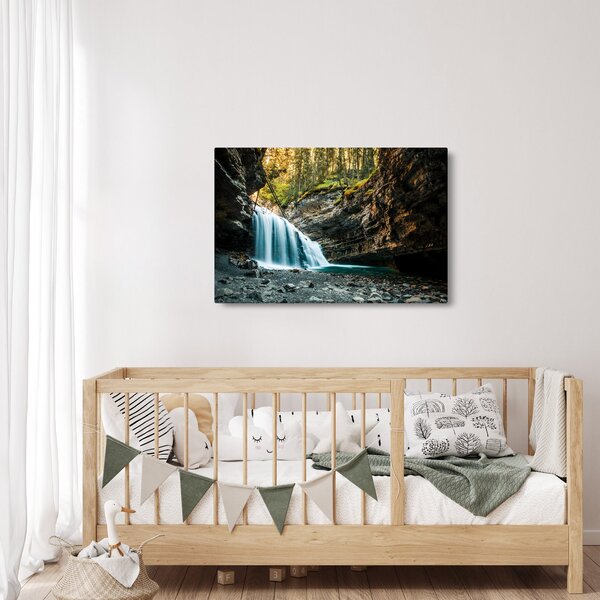Slika šumskog vodopada (90x60 cm)