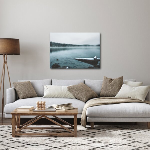 Slika - ledeno sjeverno jezero (70x50 cm)