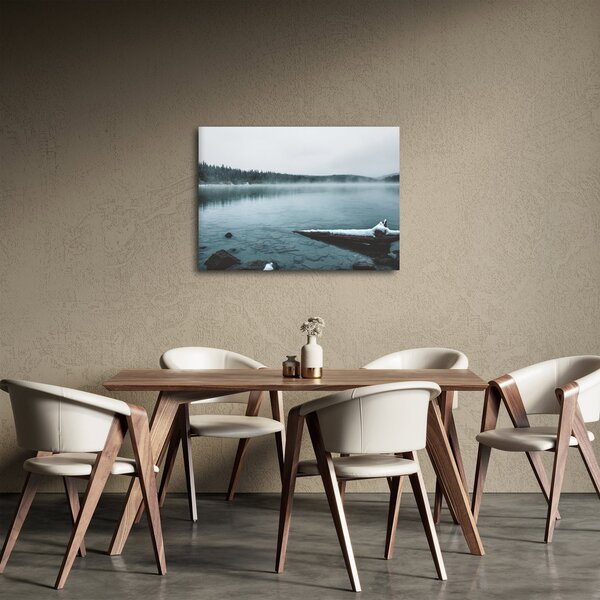 Slika - ledeno sjeverno jezero (70x50 cm)