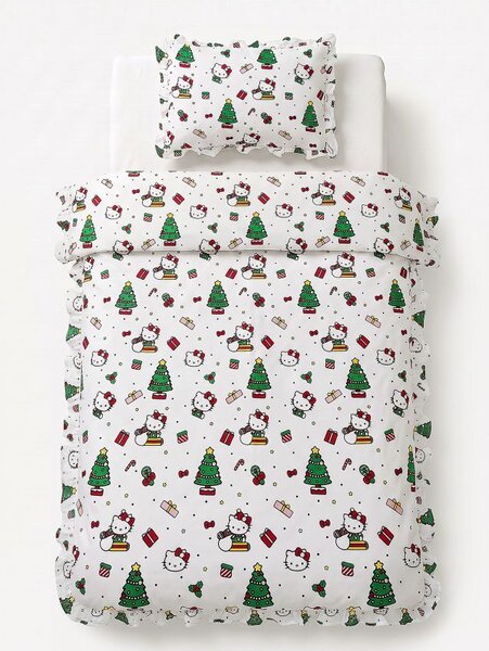 Sinsay - Svečani set posteljine s volanima Hello Kitty