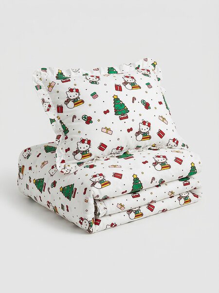 Sinsay - Svečani set posteljine s volanima Hello Kitty