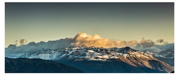 Slika - vrhovi planina (120x50 cm)
