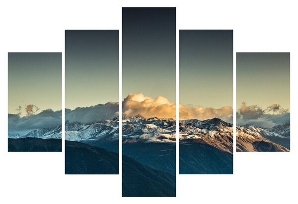 Slika - vrhovi planina (150x105 cm)