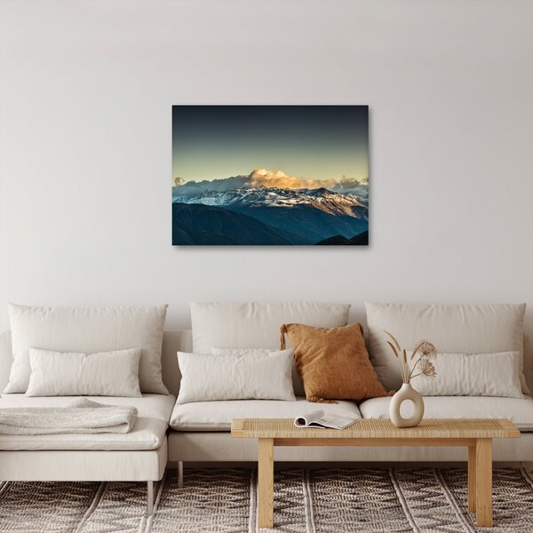 Slika - vrhovi planina (70x50 cm)