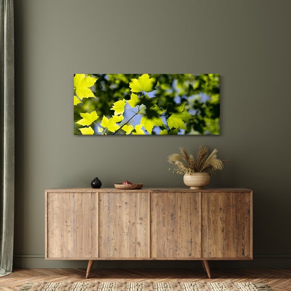 Slika - javorovo lišće (120x50 cm)