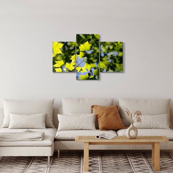 Slika - javorovo lišće (90x60 cm)