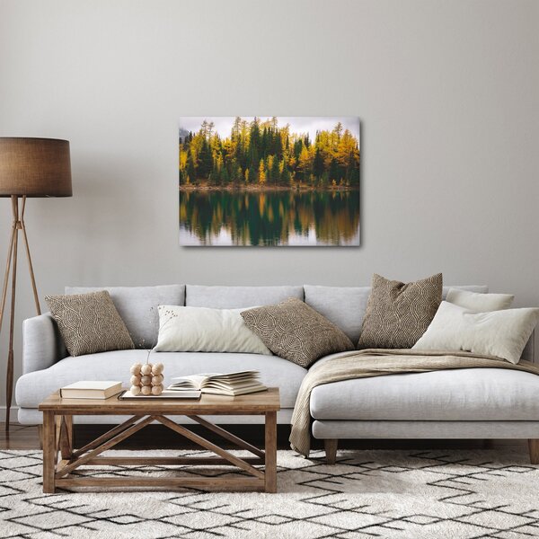 Slika šumskog jezera (70x50 cm)