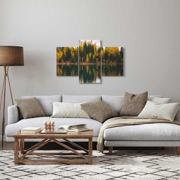 Slika šumskog jezera (90x60 cm)