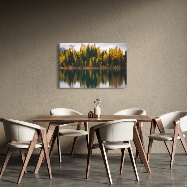 Slika šumskog jezera (90x60 cm)