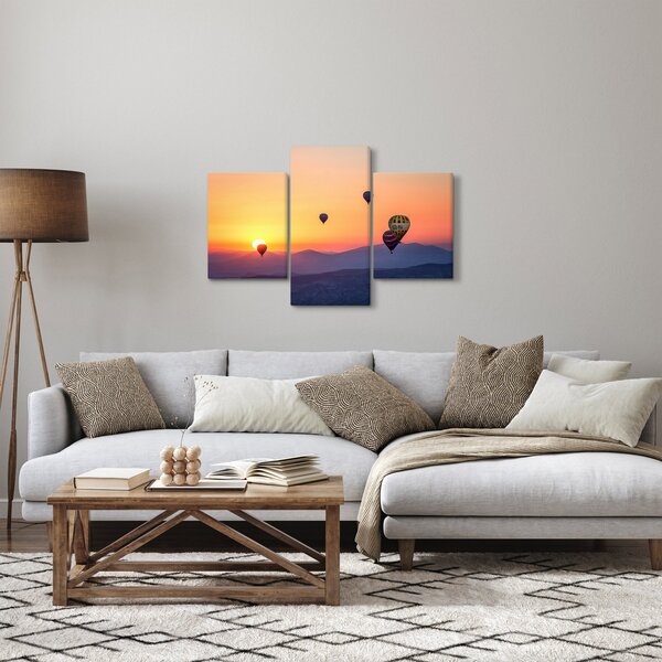 Slika balona na vrući zrak (90x60 cm)