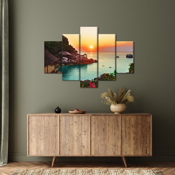 Slika prekrasne plaže (150x105 cm)