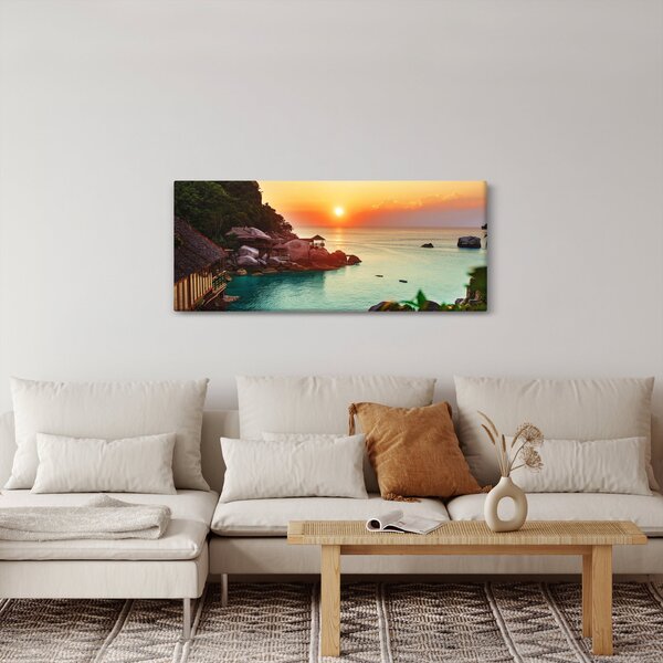 Slika prekrasne plaže (120x50 cm)